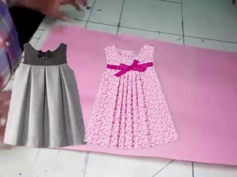 اصنعي فستان لطفلك بسيط2 (سيد علي) - YouTube