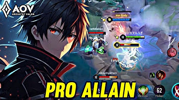 AOV : ALLAIN GAMEPLAY | ALLAIN BUFFED - ARENA OF VALOR LIENQUANMOBILE ROV