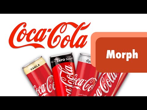 How to create an animated presentation with 🔥🔥Morph Transition🔥🔥 in PowerPoint | Coca-Cola
