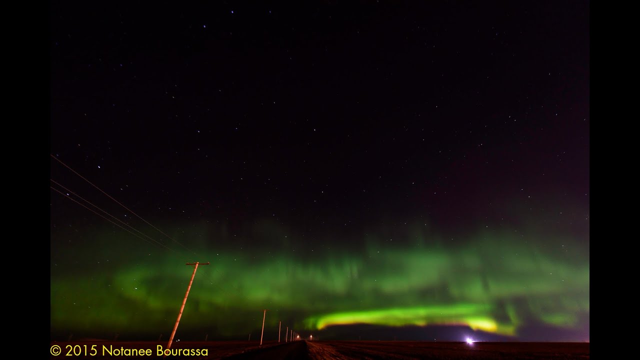 Aurora Timelapse: 9NOV2015 AM
