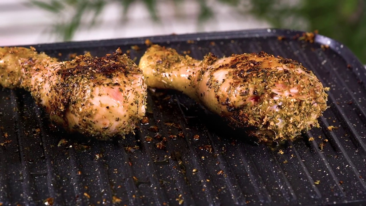 BBQ Chicken with a Garlic & Herb Rub YouTube