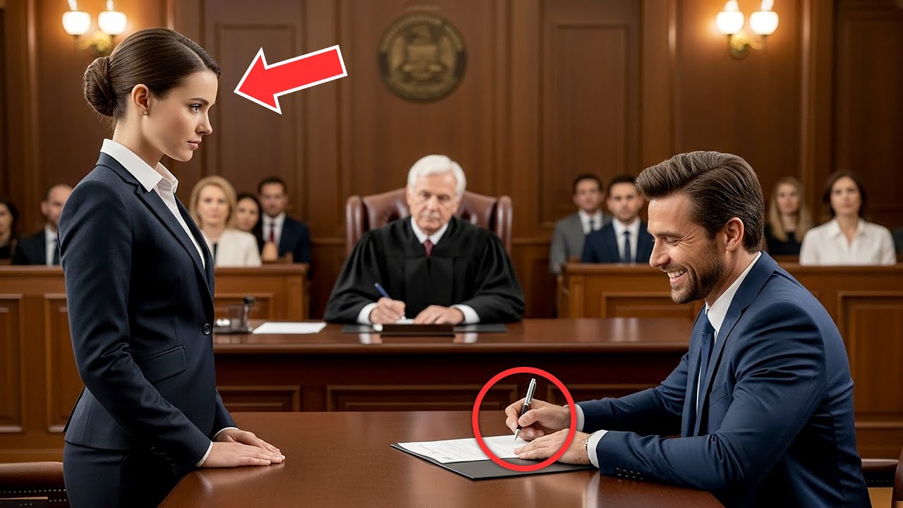Millionaire Laughed While Signing The Divorce Papers - Until The Judge Exposed The Prenup Lie