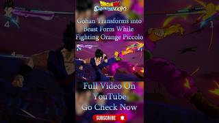 Gohan VS Orange Piccolo.#dragonball #dragonballz #dragonballsuper #sparkingzero #games #goku #gohan.
