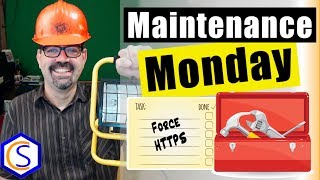 Force HTTPS So Your Joomla Site is Not Marked "Not Secure" - 🛠 Maintenance Monday Live Stream #053