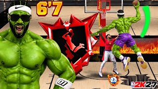 I CREATED A 6'7 HULK BUILD TO BREAK NBA 2K27! BEST LOCK STRETCH BIG BUILD IN NBA 2K27