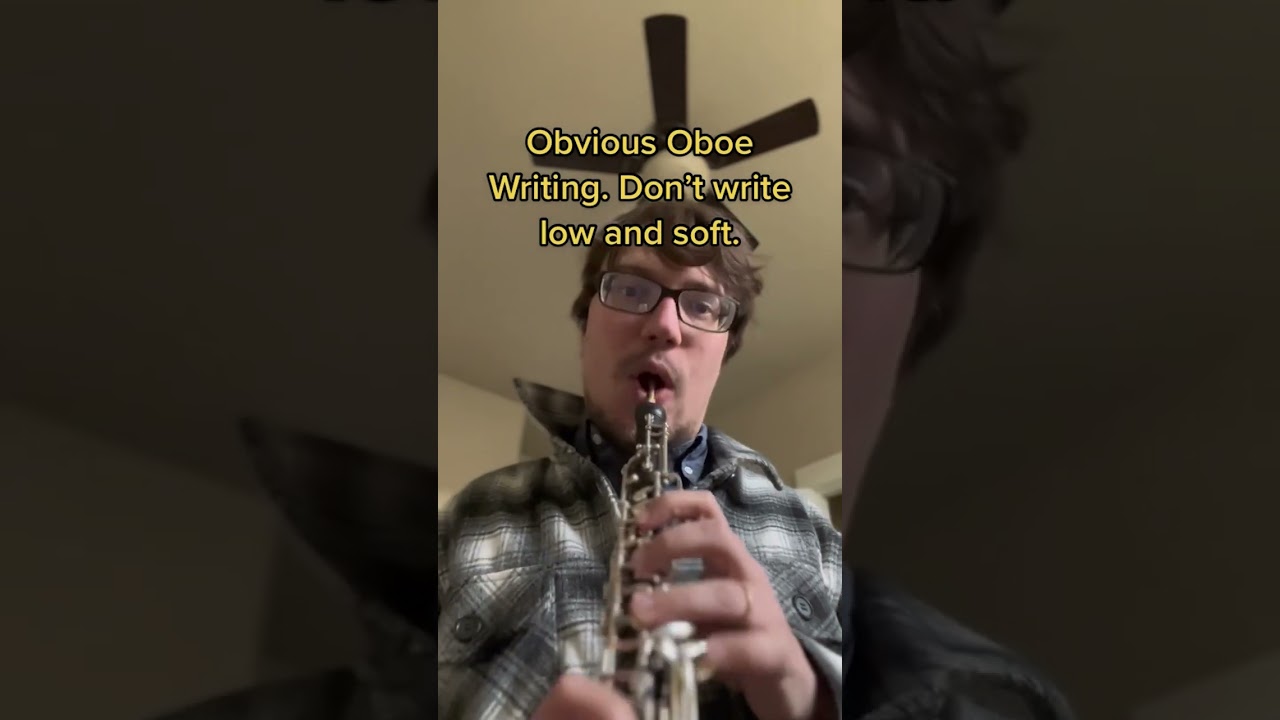 Obvious Oboe: Don't Write Low And Soft 