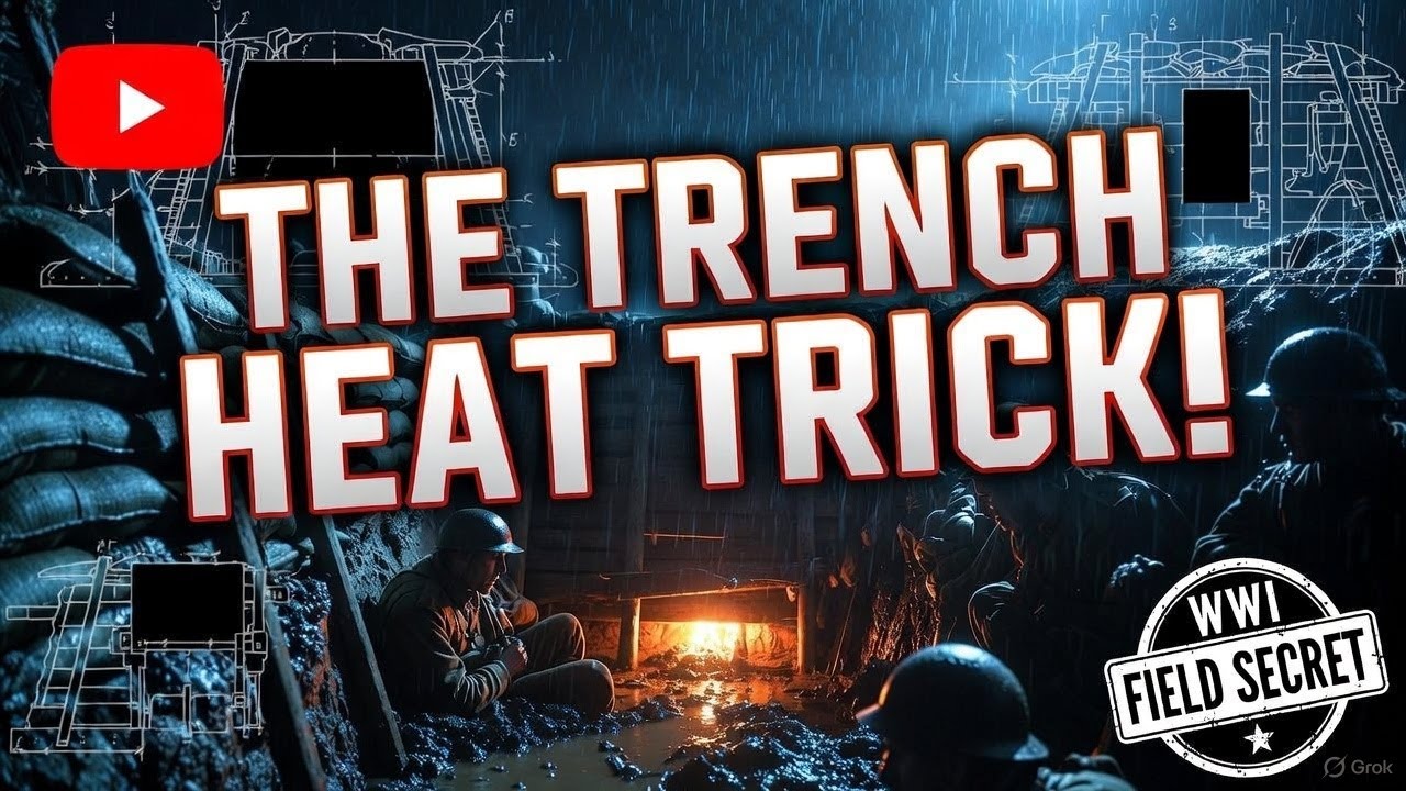 Forget Modern Stoves—This WWI Trick Heated Trenches