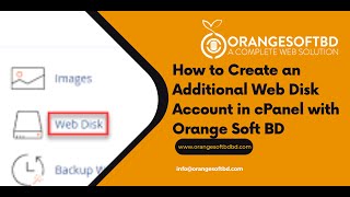 How to Create an Additional Web Disk Account in cPanel with Orange Soft BD screenshot 4