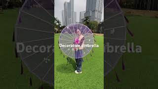 Oil paper umbrella craft from China