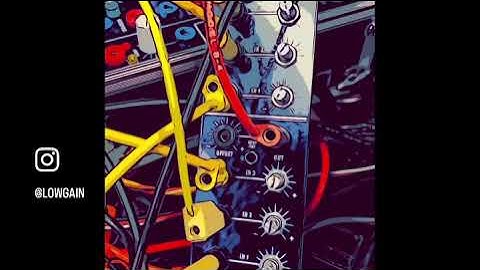 Dual Audio Mixer - Low-Gain Electronics | 4U Modular - Serge Modular