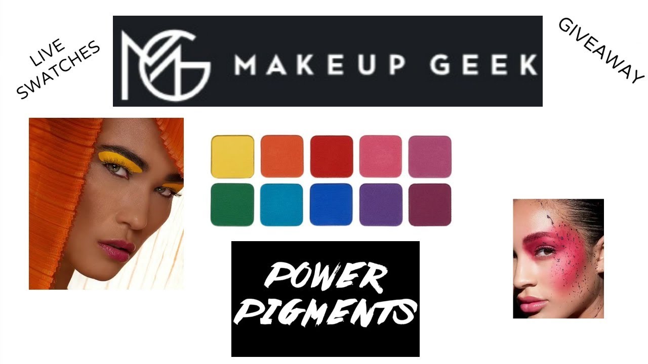 MAKEUP GEEK POWER PIGMENTS + GIVEAWAY & REVIEW