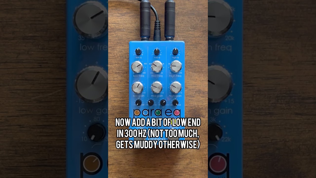 Turning my Marshall JCM800 into a Mesa Boogie Rectifier with the Empress Para EQ guitar pedal 😮