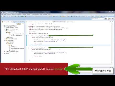 Spring MVC Tutorials 08   MultiAction Controller class, @RequestMapping annotation at class level