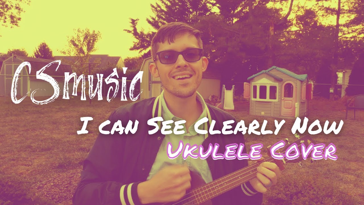 I Can See Clearly Now Johnny Nash Clay Strat Ukulele Cover YouTube