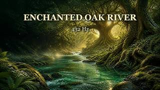 Enchanted Oak River 432 Hz Healing Music