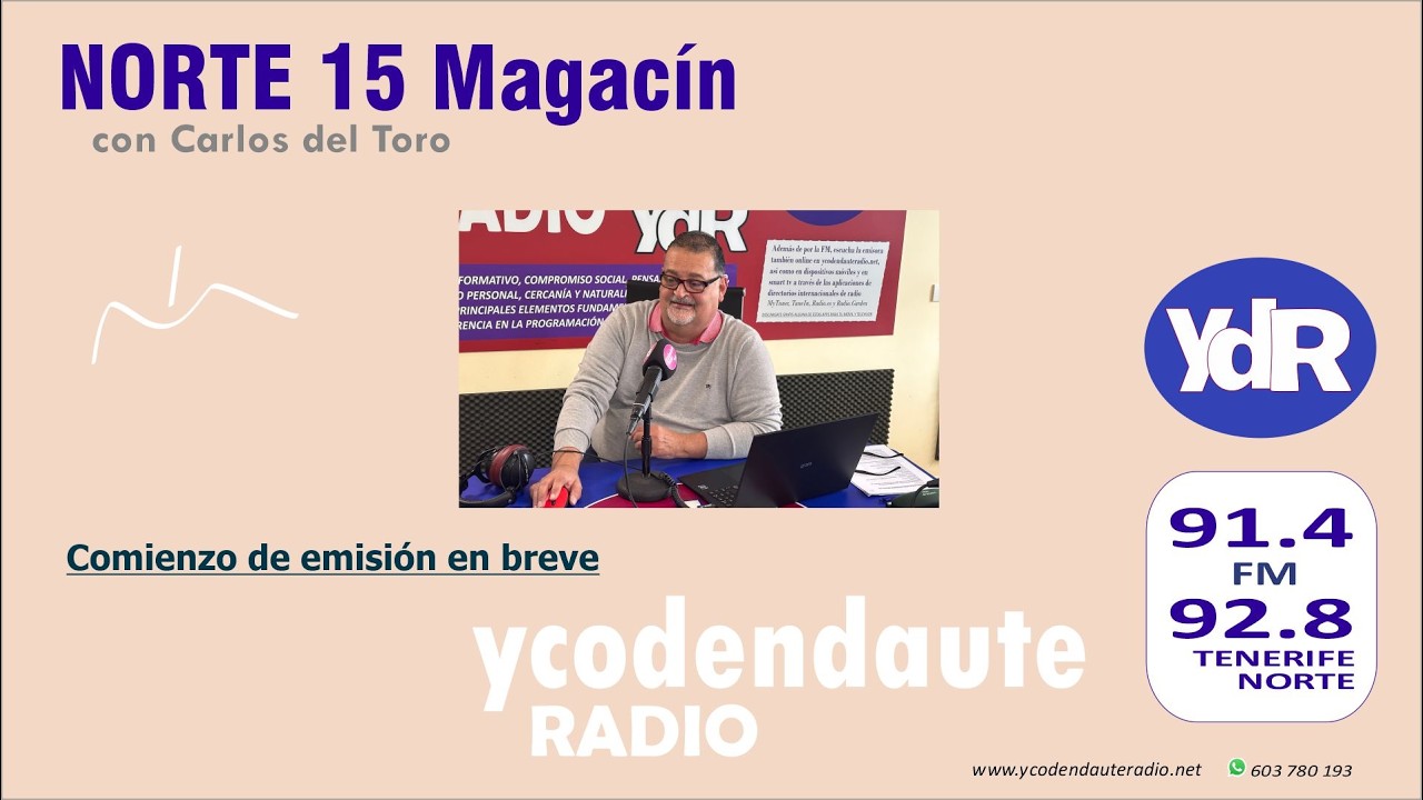 30.04.2026 / Magacín NORTE 15... con Carlos del Toro