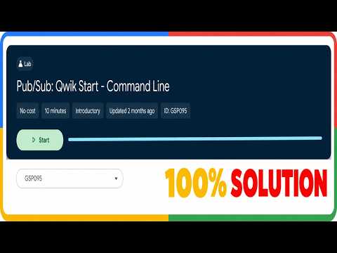 Pub/Sub: Qwik Start - Command Line | GSP095 | Google Cloud Arcade 2026 | #arcade