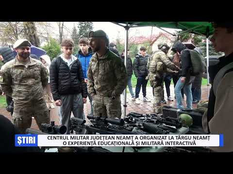 Târgu Neamț a devenit capitala educației militare interactive