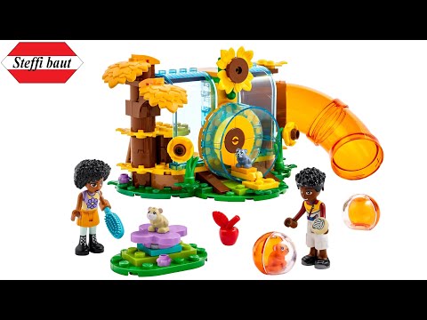 LEGO Friends 42606 Hamster Playground unboxing & speed build jpg