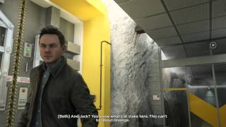 Quantum Break - Research Facility: Time Rush Melee Takedown Cutscene & Tutorial Gameplay Sequence