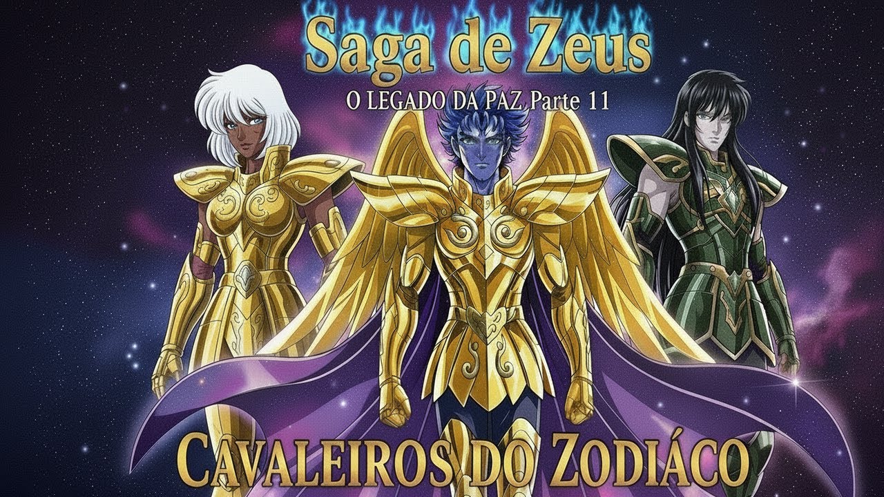SAGA DE ZEUS - O LEGADO DA PAZ (Cavaleiros do Zodíaco) Cavaleiro de Gêmeos - PARTE 11