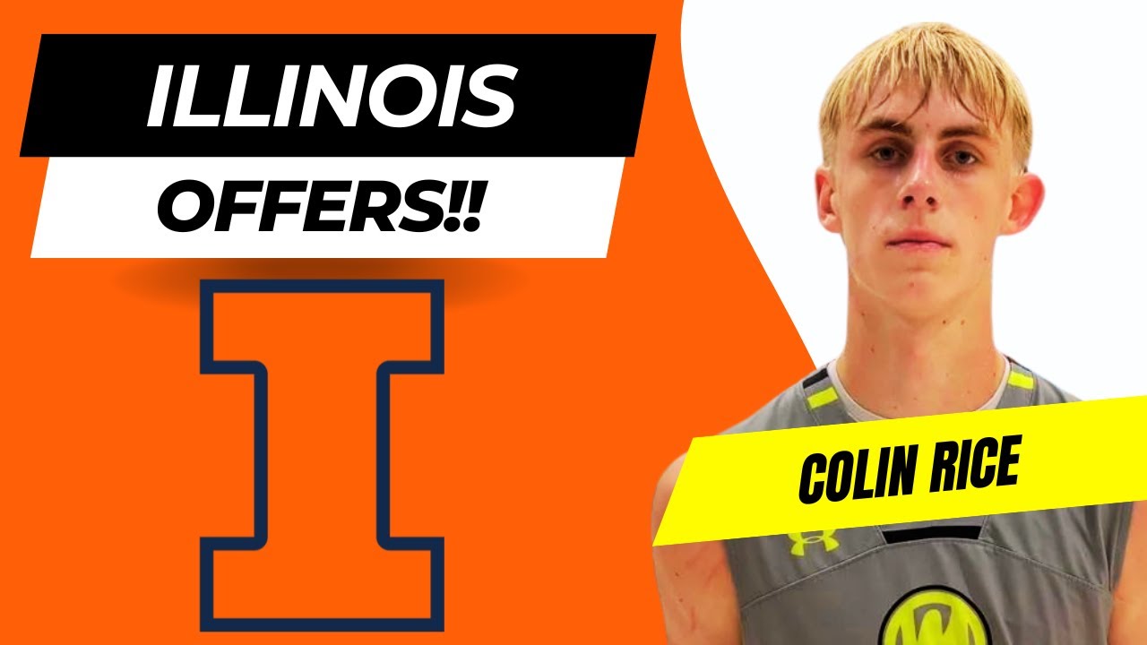 Illinois Offers 3-star Colin Rice!