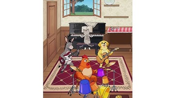 Brain Puzzle Tricky Quest Level 156 The Bremen Musicians. Walkthrough Gameplay 