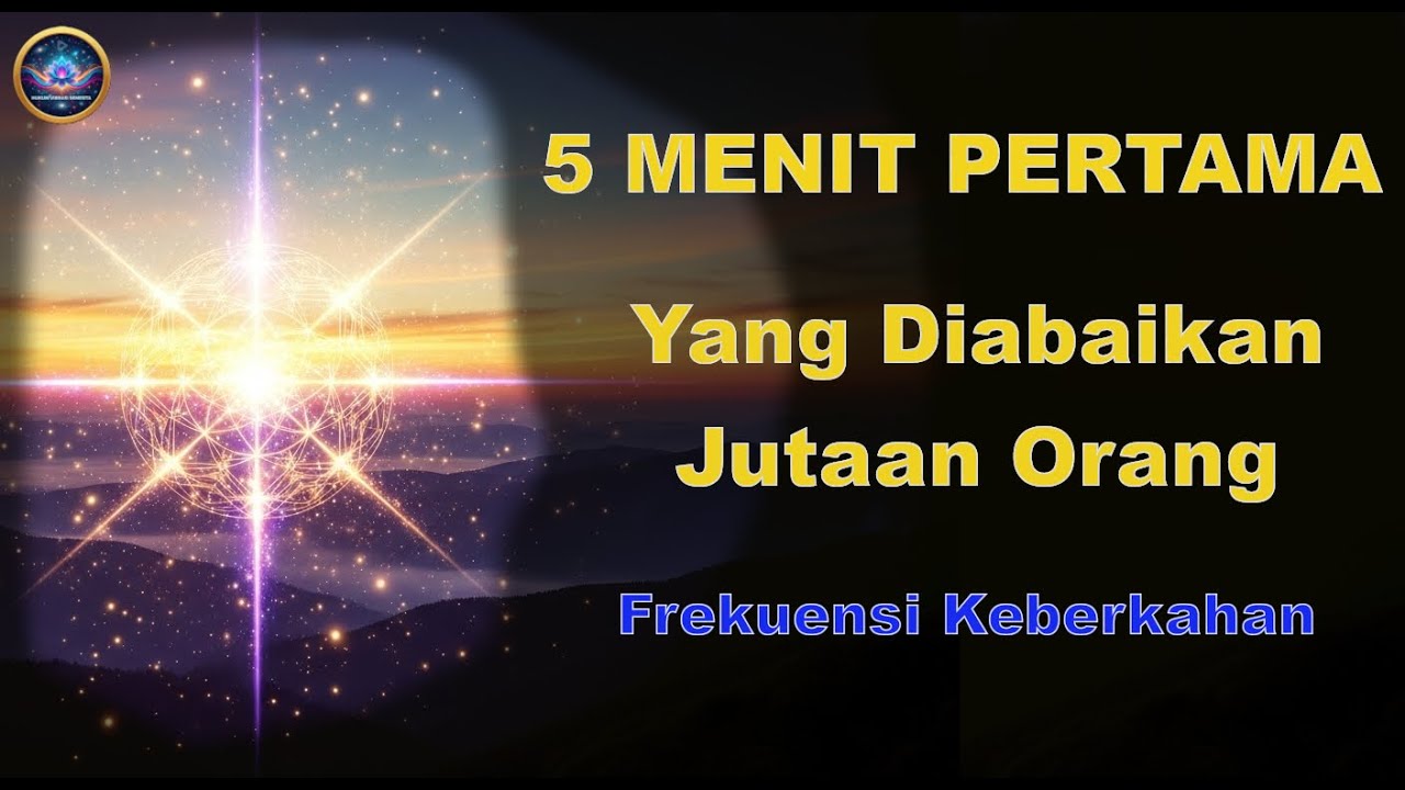 Rahasia 5 Menit Pagi yang Mengubah Hidup | Hukum Getaran & 12 Hukum Semesta |