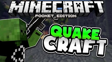 Minecraft PE QuakeCraft Minigame - MCPE 0.15.1 Brokenlens Server (Pocket Edition)