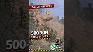 Caught on Video: 500 Ton Boulder Crash!!