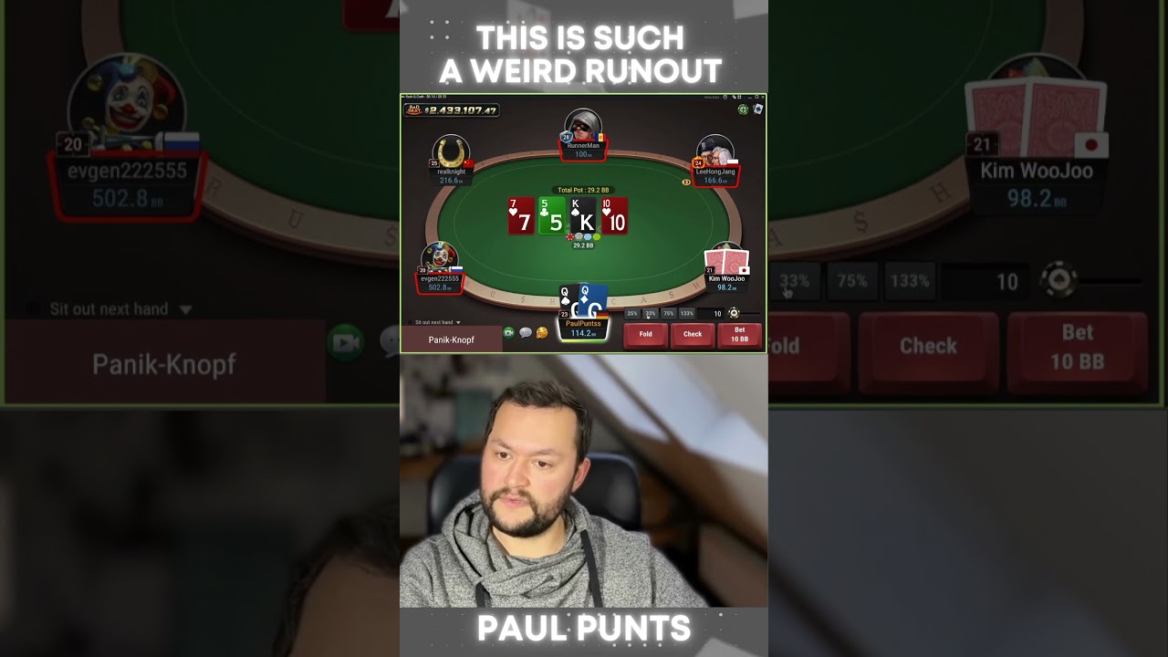 This is such a weird runout. 🤮 