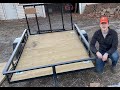Building a Deck for our Carry-On Trailer Part 1