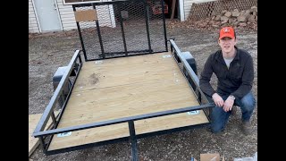 Building a Deck for our CarryOn Trailer Part 1