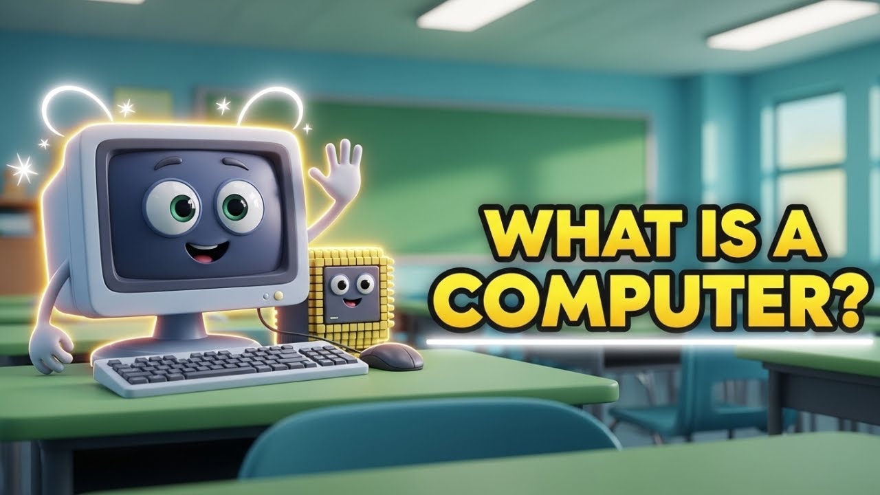Computer Basics for Students | What is a Computer? Uses & Parts - YouTube