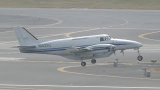 Ameriflight Beech C-99 Airliner [N193SU] Takeoff from PDX