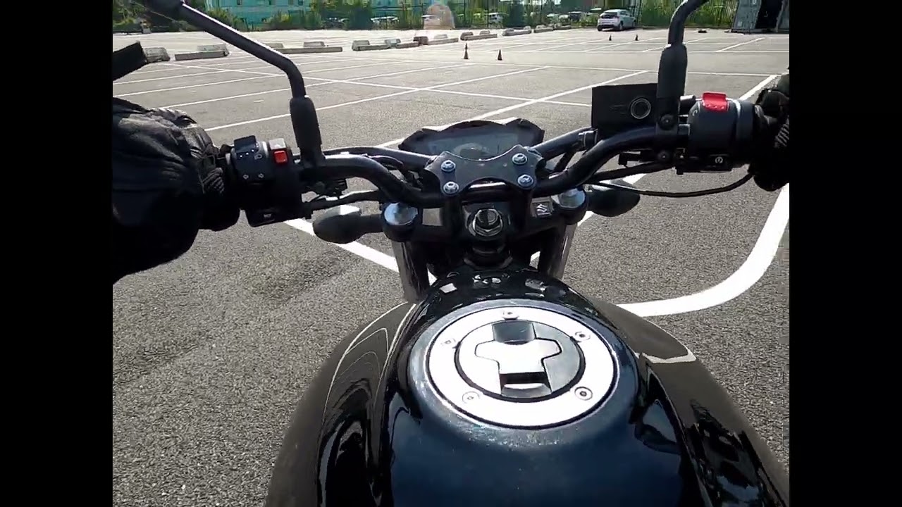 MC Körkort - Del 1: manövreringsbana  🔸