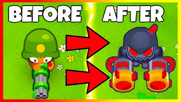 Can I BEAT CHIMPS With RANDOM TOWERS In Bloons TD 6....