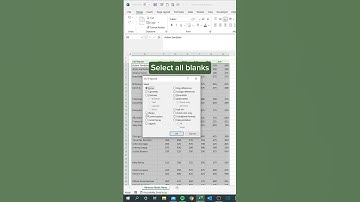 Remove Blank Rows in Excel‼️ #cheatsheets #excel #exceltips