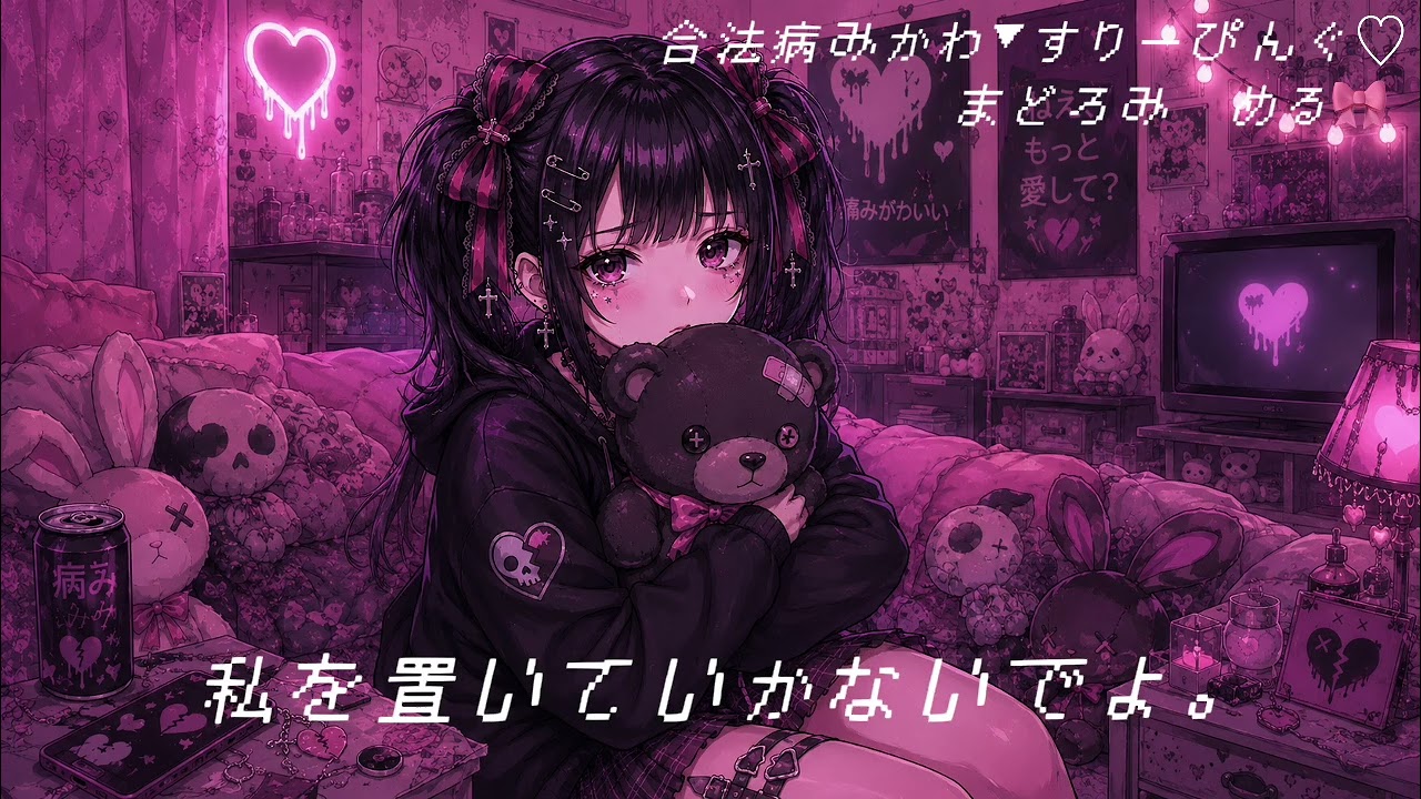 AIシンガー】合法病みかわ▽すりーぴんぐ♡ / まどろみ める🎀【フル