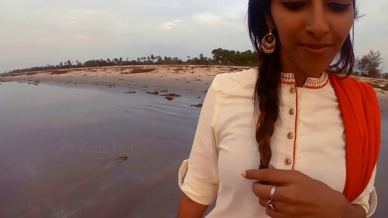 Walking in the Golden light on Vypin Beach - Hero 7 Black