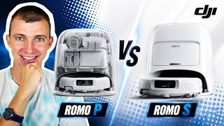 DJI ROMO S vs DJI ROMO P : quel est le MEILLEUR aspirateur robot DJI ?
