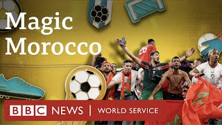 Morocco fans celebrate reaching quarter-finals, World Football - BBC World Service