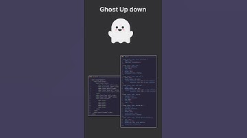 Ghost Up down using html/css