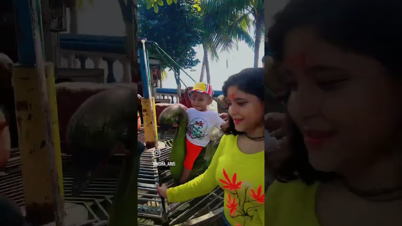 buggur 1st time park visit nd 1st ride 💓 