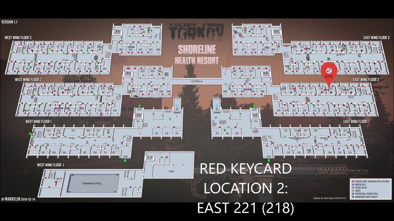 Red keycard rust фото 62