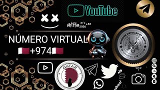 Cómo obtener Número virtual +974🇶🇦Qatar🇶🇦 para whatsapp gratis🆓 2026