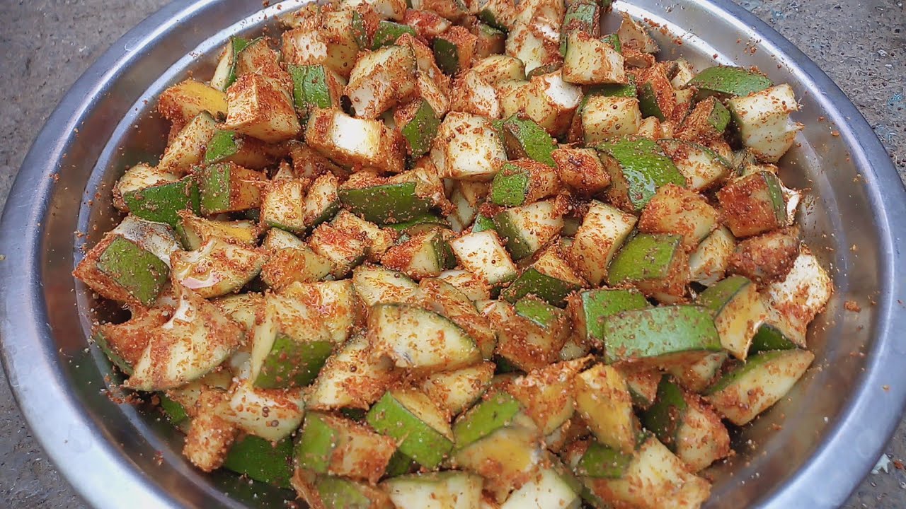 Instant Raw Mango Pickle Recipe For Weight Loss
