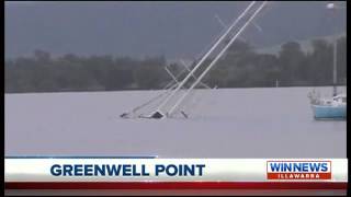 WIN News Illawarra | Greenwell Point Sinking Report - (19.08.2014)