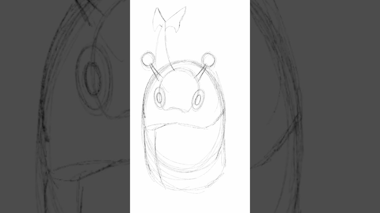 Drawing Heracross 