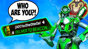 RANDOM SHOCKED BY INSANE PATHFINDER MOVEMENT (Apex Legends)